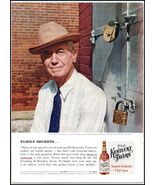 Old Kentucky Tavern PRINT AD Col. Frank Thompson Kentucky Straight Bourb... - $7.59