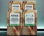 4x AMBI Skin Care Soap Complexion Cleansing Bar Gentle Cleansing 3.5 oz ... - £23.46 GBP