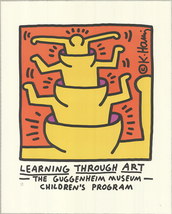 Keith Haring Learning Through Art, 1990 - £2,726.66 GBP