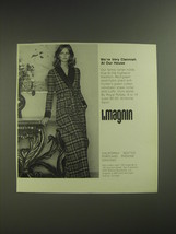 1974 I.Magnin Royal Robes Ad - We&#39;re very Clannish at our house - $18.49