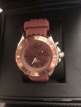 KYBOE! Giant Mariner 40mm Coral Pink 10ATM Water Resistance Quartz Watch... - $35.00