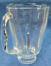 Vintage Oster Precise Blend Blender Replacement Glass Pitcher 6000 Series 6832 - $11.87