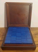 Scrabble Collector&#39;s Edition Crossword Game Replacement Blue Tile Set &amp; ... - $14.84