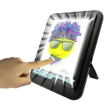 DoodleJamz BrightBoard - Light-Up Sensory LED Drawing Pad, Filled with Squishy B - £19.23 GBP