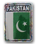 AES Wholesale Lot 12 Country Pakistan Reflective Decal Bumper Sticker - €16,10 EUR