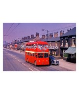 gw0544 - Manchester Trolleybus no 1331 on Ashton Road in 1962 - print 6x4 - $3.00