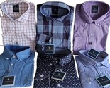 TailorByrd Shirt Mens Button Up Long Sleeve, Blue Plaid Cotton Heritage ... - $23.48+