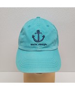 Life Is Good Womens Blue Smile Aweigh Anchor Summer Hat Cap Cotton Adjus... - $203.40 MXN