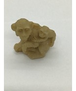 Momma and baby monkey figurine 2 in - $4.95