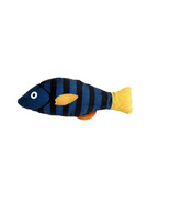 Anywags Pet Toys Black Blue Squeaky Sea Fish Shape Sphynx Plush Cat Acce... - $450.01 MXN