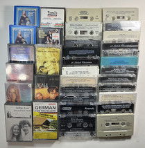 34 Audio Cassettes Various Artists Opera Gospel French German Tested - £3.14 GBP