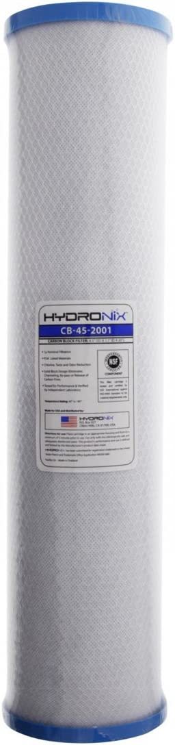 Primary image for Hydronix CB-45-2001 Whole House, Commercial & Industrial NSF Coconut, 1 Micron