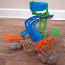 Hot Wheels Race Rally Water Park Playset bathtub bath toy track set W341... - $70.00