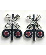 Lot 2 Operation Lifesaver Pins Train Railroad Crossing Sign Rail Safety ... - $240.43 MXN