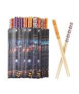 Halloween 50 Pairs 9.4in Bamboo Disposable Chopsticks Sleeved Party Gifts - $84.38 MXN