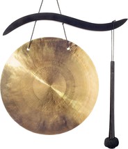 Woodstock Chimes Signature Collection, Woodstock Hanging Gong, 17&#39;&#39; Wind Gongs - £77.52 GBP