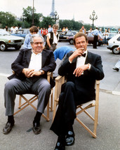 A View to a Kill Featuring Roger Moore Cubby Broccoli on set in Paris 8x10 Photo - £6.38 GBP