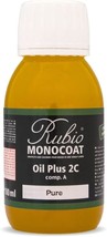 Rubio Monocoat Wood Oil Finish Sample - Pure | Oil Plus Part A | Quick-D... - £33.63 GBP