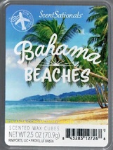 Bahama Beaches ScentSationals Scented Wax Cubes Tarts Melts Potpourri - $4.00