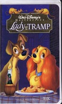 Lady and the Tramp VINTAGE VHS Cassette Disney Clamshell Case - £11.76 GBP