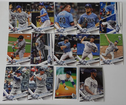 2017 Topps Update Rays Master Team Set of 14 Baseball Cards W/ SP Variations - £1.59 GBP
