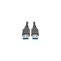 TRIPP LITE U320-006-BK 6FT USB CABLE USB A TO USB A M/M USB 3.0 SUPERSPE... - £21.83 GBP