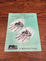 Vintage Ferguson Row-Crop Cultivators 1947 Brochure - $19.99