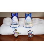 READ* Lot Thomas Kinkade Ringing in Holiday Christmas Bell Ornaments W/ ... - £14.24 GBP