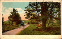 Scene Near Leonardo New Jersey-VINTAGE Early 1900&#39;S POSTCARD-BK49 - £3.91 GBP