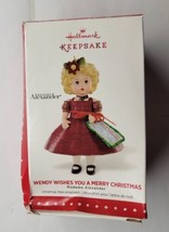 Hallmark Keepsake Madame Alexander Ornament Wendy Wishes You Merry Christmas - £11.84 GBP