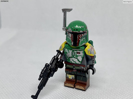 SM Cobb Vanth Star Wars Boba Fett&#39;s Mandalorian Armor Custom Minifigures  - $8.80