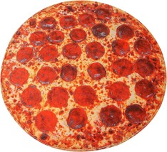 Pizza Throw Fuzzy Soft Blanket For Kids And Adult , Novelty Realistic Funny Food - £31.16 GBP