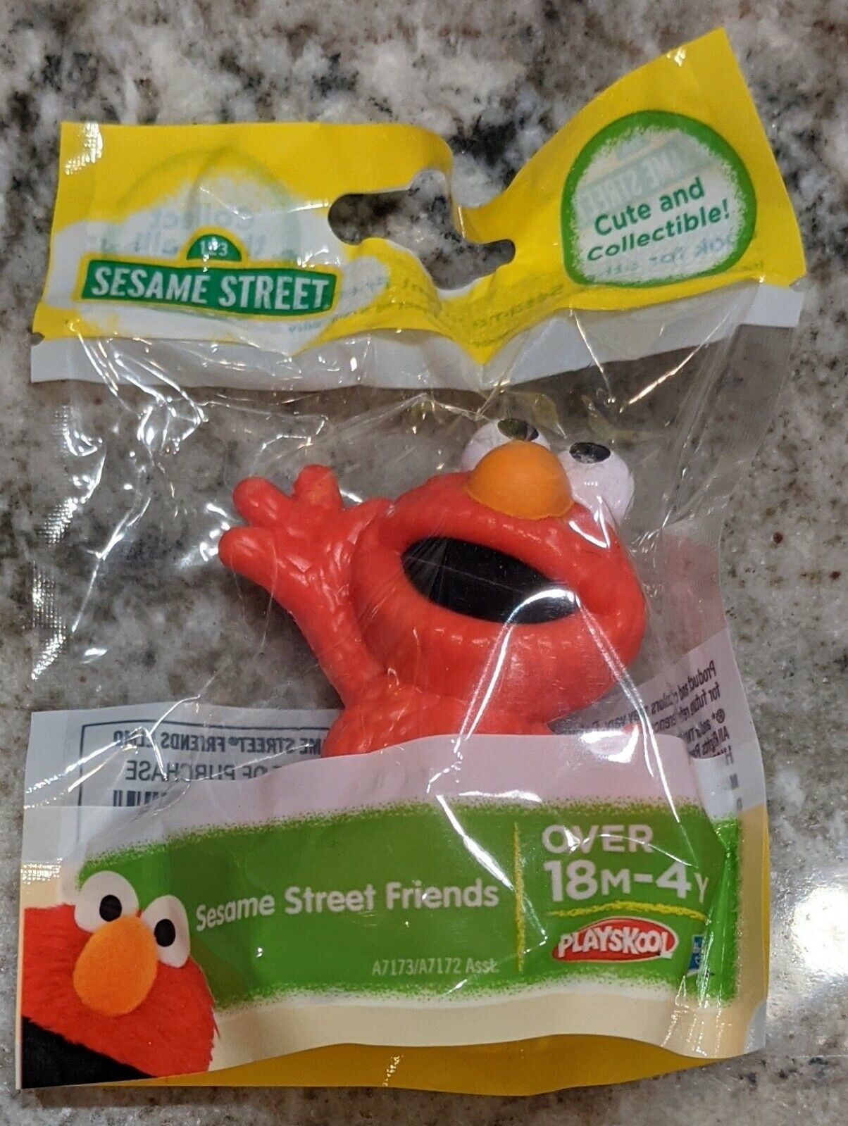 Primary image for NIB Playskool Sesame Street Friends Elmo Hard Plastic Toy NEW SEALED