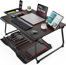 Laptop Desk for Bed,  Xx-Large Foldable Bed Tray Table for Eating Breakfas - $2,840.79 MXN
