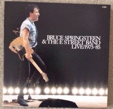 Bruce Springsteen E Street Live/1975,1985 5 Lp Set Vinyl Vg++ Box Vg++ Lyrics [V - £61.58 GBP