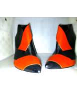 VicMatie Red&amp;Black Vintage Heels Size 8.5 (Refurbished) - $84.14