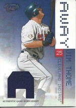 2003 Leaf Home Away Materials Away Jim Thome 4 Indians 043/250  - £4.72 GBP