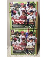 2023 Topps Holiday MLB Baseball Trading Cards Mega Box  (X2) Brand New S... - £55.76 GBP