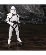 Starwars Action Figure Attack Of The Clone Toys - Clone Trooper Leader - £22.73 GBP