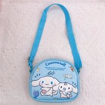 Sanrio Kawaii Messenger  Bag Kuromi Melody Double-Sided Printing Polyester Water - £94.49 GBP