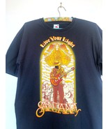  Rare Santana t-shirt | Carlos Santana Live Your Light t-shirt | Festival  - £62.21 GBP