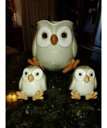Vintage 1978 Fitz &amp; Floyd FF Japan White Grey Brown Spotted Owl Milk Pit... - $944.53 MXN