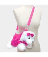 Barbie Pink Novelty Sequined Plush  Toy Dog Doll Handbag Crossbody - £27.97 GBP