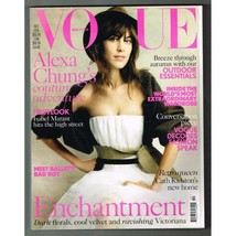 British Vogue Magazine October 2013 mbox3154/d Enchantment - Alexa Chung - £6.96 GBP