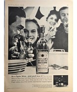1960 TAYLOR&#39;S NEW YORK STATE SAUTERNE WINE-Party-Friends - Vintage Print Ad - €12,99 EUR