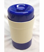 Vintage Invicta Thermos Hot or Cold 16oz Five Pieces Soup or Coffee Blue - $25.13 CAD