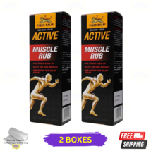 2 X Tiger Balm Active Muscle Rub 60g Non-Greasy Pain Relief Cream - $27.84