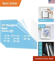 10-Pack 11×14&quot; Crystal Clear PET Sheets - Ideal for Craft and Display Pr... - $40.00