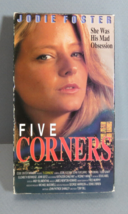 Five Corners VHS Jodie Foster 1992 Eddie Entertainment EDO193 Rated R - £6.04 GBP