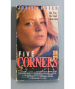 Five Corners VHS Jodie Foster 1992 Eddie Entertainment EDO193 Rated R - £6.14 GBP